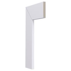 GUARNIÇÃO LEV71 BRANCA 70X13MM 240CM SANTA LUZIA - FLUZÃO CONSTRUÇÃO