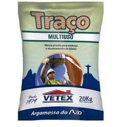 MASSA PRONTA MULTIUSO TRAÇO VETEX 20KG INTERNO - FLUZÃO CONSTRUÇÃO