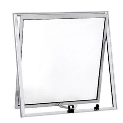 JANELA MAXIM-AR DE ALUMÍNIO VIDRO LISO 60X60CM LÍD... - FLUZÃO CONSTRUÇÃO