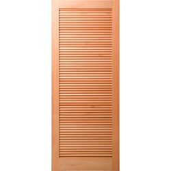 PORTA VENEZIANA EUCALIPTO 210X80CM - FLUZÃO CONSTRUÇÃO