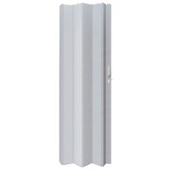 PORTA SANFONADA CINZA 210x80cm FORTLEV - FLUZÃO CONSTRUÇÃO