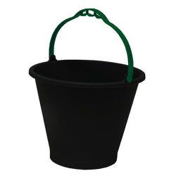 BALDE PARA OBRA MULTIUSO 10 LITROS PRETO - CHROMA - FLUZÃO CONSTRUÇÃO