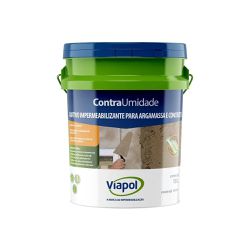 VIAPOL CONTRA UMIDADE BALDE 18 LITROS - FLUZÃO CONSTRUÇÃO