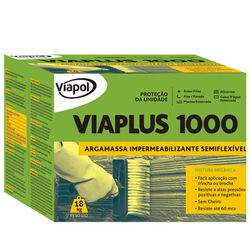 VIAPLUS 1000 18KG CAIXA VIAPOL - FLUZÃO CONSTRUÇÃO