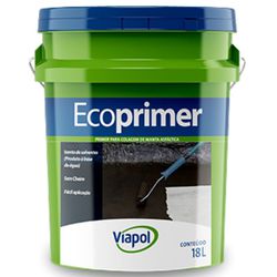  ECOPRIMER BALDE 18 LITROS VIAPOL - FLUZÃO CONSTRUÇÃO