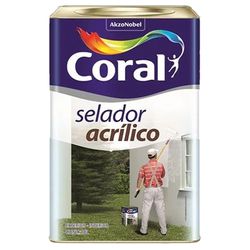 SELADOR ACRILICO BRANCO 18 LITROS CORAL - FLUZÃO CONSTRUÇÃO
