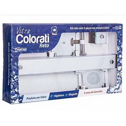 KIT BANHEIRO 5 PECAS BRANCO - VB Cristais - FLUZÃO CONSTRUÇÃO