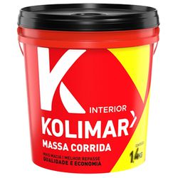 MASSA CORRIDA PVA 1,4KG KOLIMAR - FLUZÃO CONSTRUÇÃO