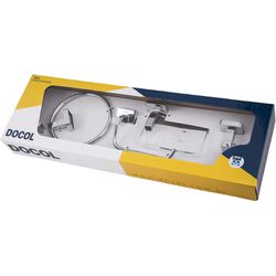 KIT ACESSÓRIOS 5 PEÇAS TRIP DOCOL - FLUZÃO CONSTRUÇÃO