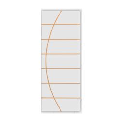 PORTA FRISADA MGM BRANCO NEBLINA 210X70CM - FLUZÃO CONSTRUÇÃO