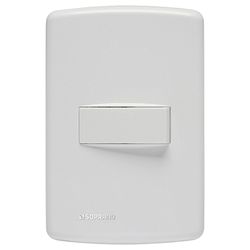 INTERRUPTOR HORIZONTAL SIMPLES 10A/250V 4X2 DUALE ... - FLUZÃO CONSTRUÇÃO