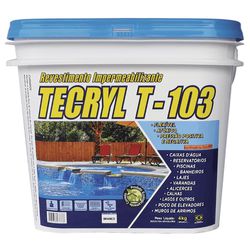TECRYL T-103 IMPERMEABILIZANTE GALÃO 4KG - FLUZÃO CONSTRUÇÃO