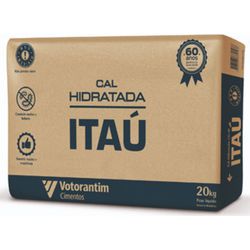 CAL PARA MASSA VOTORAN HIDRATADO CH III 20KG - FLUZÃO CONSTRUÇÃO