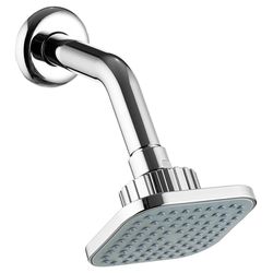 CHUVEIRO DUCHA FRIA FLATT QUADRA CROMADA - FLUZÃO CONSTRUÇÃO