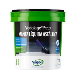 VEDALAGE MANTA LIQUIDA PRETO BALDE 18 LITROS VIAPO... - FLUZÃO CONSTRUÇÃO