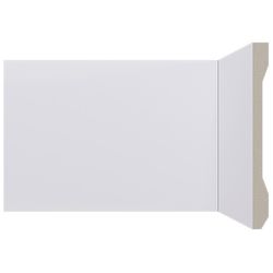 RODAPÉ LEV151 BRANCO 150X13MM 2.40M - FLUZÃO CONSTRUÇÃO