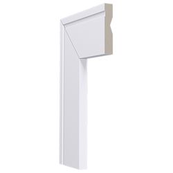 GUARNIÇÃO LEV52 BRANCA 50X8MM 240CM SANTA LUZIA - FLUZÃO CONSTRUÇÃO