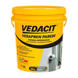 VEDAPREN PAREDE BRANCO 18KG VEDACIT - FLUZÃO CONSTRUÇÃO