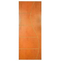 PORTA CT01 FRISADA HDF ANGELIM 210X80CM - FLUZÃO CONSTRUÇÃO