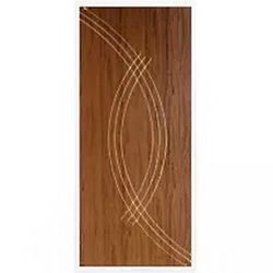 PORTA CT101 FRISADA HDF SUCUPIRA 210X60CM - FLUZÃO CONSTRUÇÃO