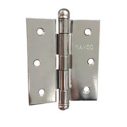 DOBRADIÇA CROMADA PINO/BOLA RAYCO - FLUZÃO CONSTRUÇÃO