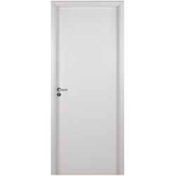 KIT PORTA PRONTA REGULAVEL MGM 215X74CM BRANCA DIR... - FLUZÃO CONSTRUÇÃO