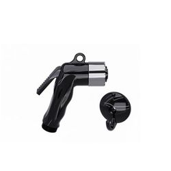 DUCHA HIGIÊNICA COM GATILHO E SUPORTE PRETO E CRIV... - FLUZÃO CONSTRUÇÃO