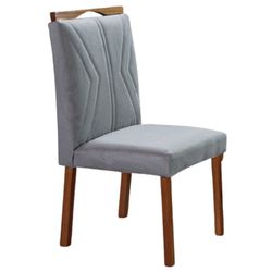 JOGO 2 CADEIRAS LONDRES TEC 514 MEL COM PEGADOR MO... - FLUZÃO CONSTRUÇÃO