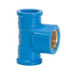 TE SOLDÁVEL BUCHA LATÃO 25MMX3/4 - AMANCO - FLUZÃO CONSTRUÇÃO