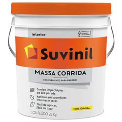 MASSA CORRIDA SUVINIL BALDE 25KG - FLUZÃO CONSTRUÇÃO