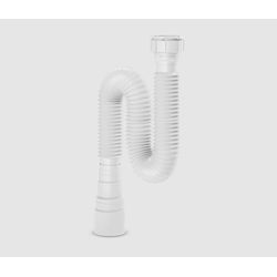 SIFÃO EXTENSÍIVEL UNIVERSAL BRANCO - FLUZÃO CONSTRUÇÃO