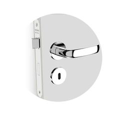 FECHADURA ICAROWAY RETA INT CROMADA - FLUZÃO CONSTRUÇÃO