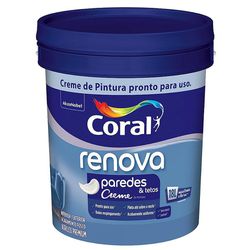 TINTA CORAL RENOVA BRANCO FOSCO BALDE 18 LITROS - FLUZÃO CONSTRUÇÃO