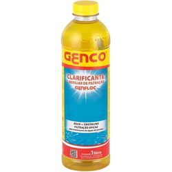 CLARIFICANTE E AUXILIADOR DE FILTRACAO GENCO 1L - FLUZÃO CONSTRUÇÃO
