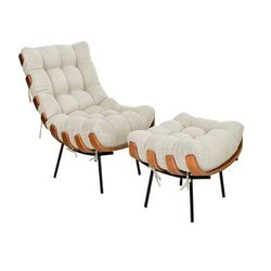 POLTRONA COSTELA DE ADÃO + PUFF COSTELA - FLUZÃO CONSTRUÇÃO