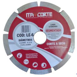 DISCO SEGMENTADO STANDART - FLUZÃO CONSTRUÇÃO