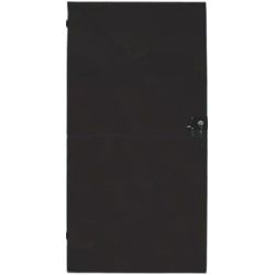 PORTÃO DE FERRO CHAPEADO ESQUERDO 180X80CM - FLUZÃO CONSTRUÇÃO