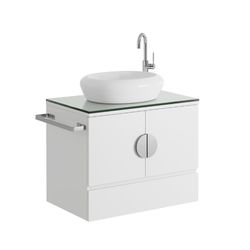 GABINETE HERA 60 COM CUBA DE LOUÇA E TOALHEIRO BRA... - FLUZÃO CONSTRUÇÃO