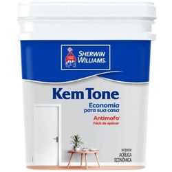 TINTA KEMTONE BRANCO FOSCO 15 LITROS - FLUZÃO CONSTRUÇÃO