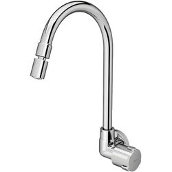 TORNEIRA COZINHA PAREDE BICA ALTA NOVA RIVA DOCOL - FLUZÃO CONSTRUÇÃO