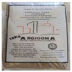ARGIGOMA 18KG ARGILA PARA EMBOLSO - FLUZÃO CONSTRUÇÃO