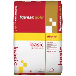 ARGAMASSA AC1 LIGAMAX GOLD BASIC 20KG - FLUZÃO CONSTRUÇÃO