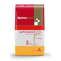 ARGAMASSA AC3 LIGAMAX GOLD PERFORMANCE CINZA 20KG - FLUZÃO CONSTRUÇÃO