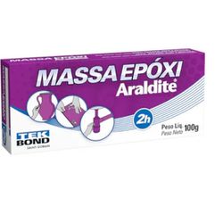 MASSA EPOXI 100g TEKBOND - FLUZÃO CONSTRUÇÃO