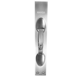 FECHO EMBUTIDO DESLIZANTE CROMADO 200M RAYCO - FLUZÃO CONSTRUÇÃO