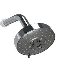 CHUVEIRO ARTICULADO REDONDO C/ REGULAGEM DE JATO - FLUZÃO CONSTRUÇÃO