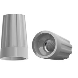 CONECTOR DE TORÇÃO CINZA 0,8-2,5MM² - 8 PEÇAS - FLUZÃO CONSTRUÇÃO