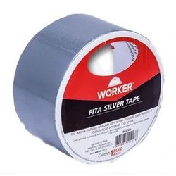 FITA SILVER TAPE MULTIUSO 45MMX5M - WORKER - FLUZÃO CONSTRUÇÃO