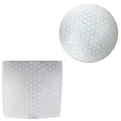 Plafon Colmeia 30cm E27 Bronzearte - FLUZÃO CONSTRUÇÃO