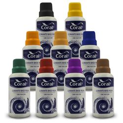 Corante LÍquido a Base D\'Água Coral 50ml - FLUZÃO CONSTRUÇÃO